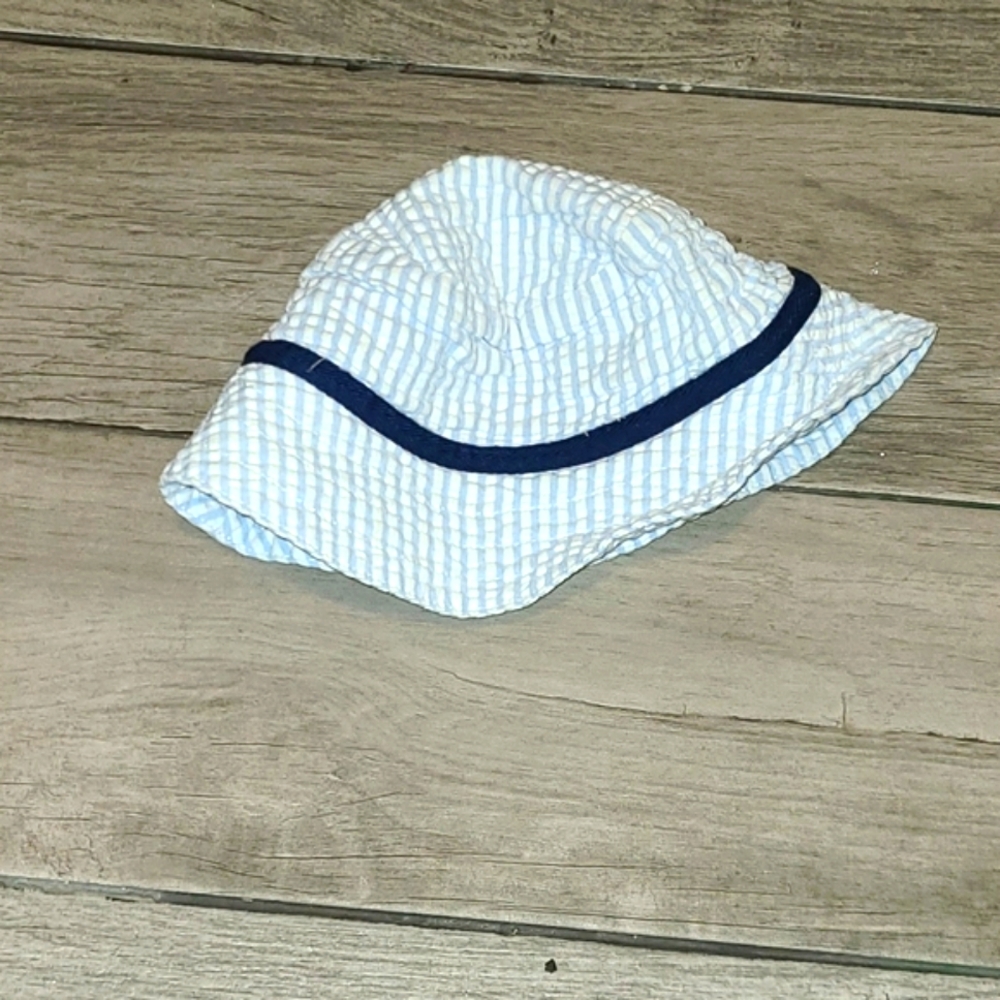 🦔Baby seersucker summer hat🌷